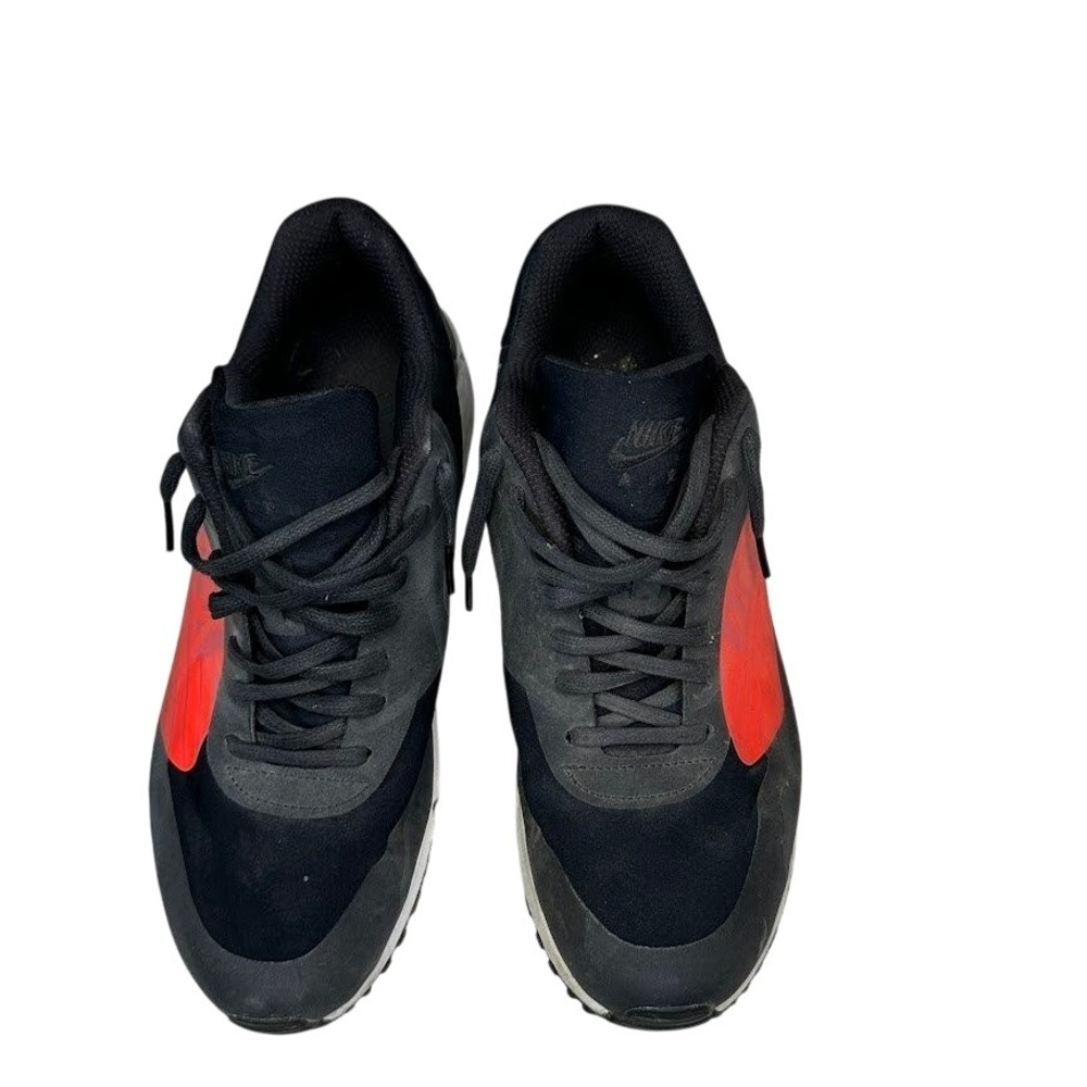 Nike Air Max 90 Sneakers Running Shoes Athletic Comfort Black Red Size 13